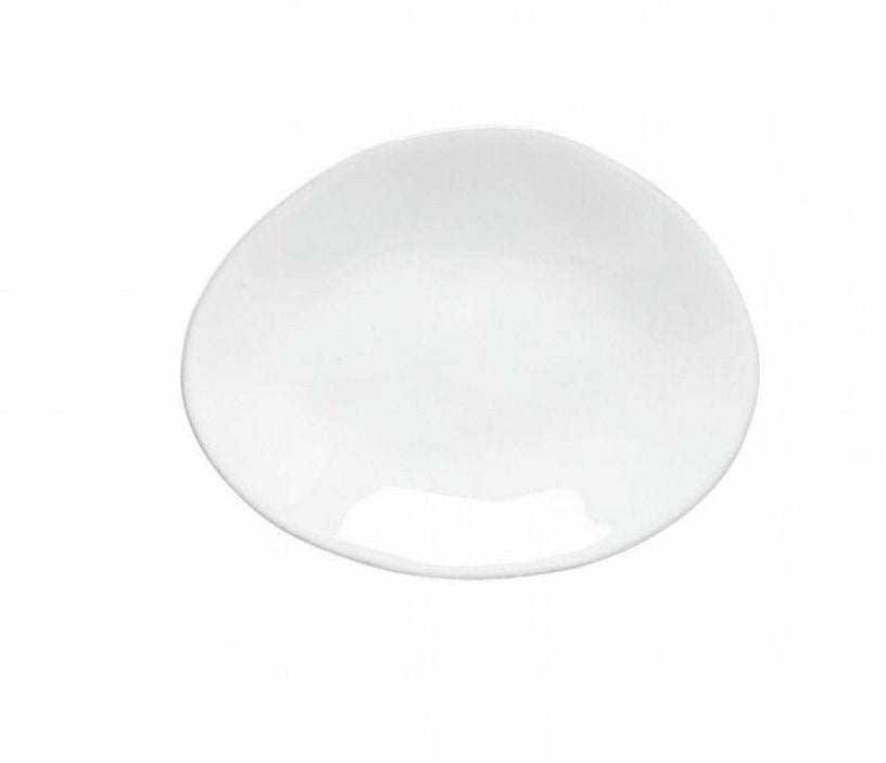 Assiette ovale blanche 16 cm Livia - Costa Nova - The Cool Republic