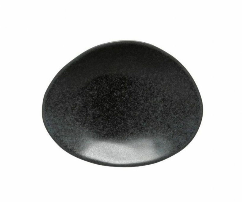 Assiette ovale noire 16 cm Livia - Costa Nova - The Cool Republic