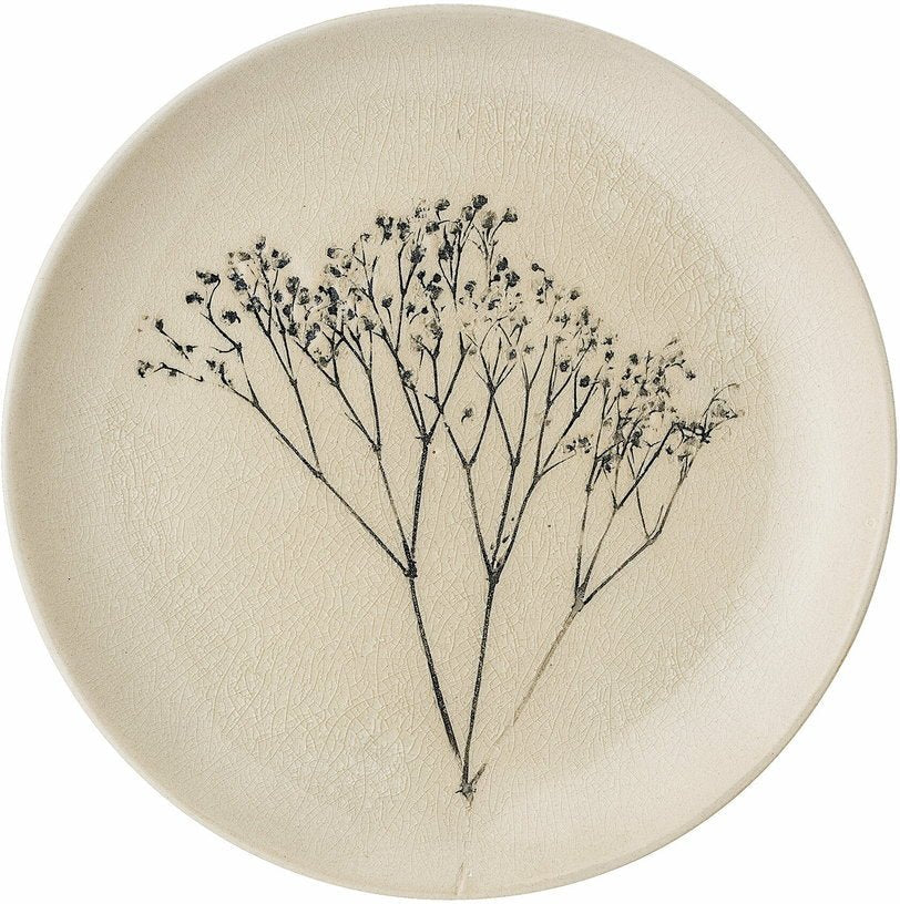 Assiette plate en grès Bea - Bloomingville - The Cool Republic