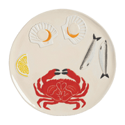 Assiette plate motif crabe De la mer - &Klevering - The Cool Republic