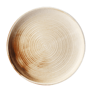 Assiette plate Rustic Cream/Brown - HKLIVING - The Cool Republic