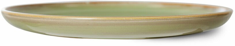 Assiette plate Vert mousse - HKLIVING - The Cool Republic