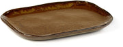 Assiette rectangulaire 14,5 x 10,5 cm ocre Merci N°3 - Serax - The Cool Republic