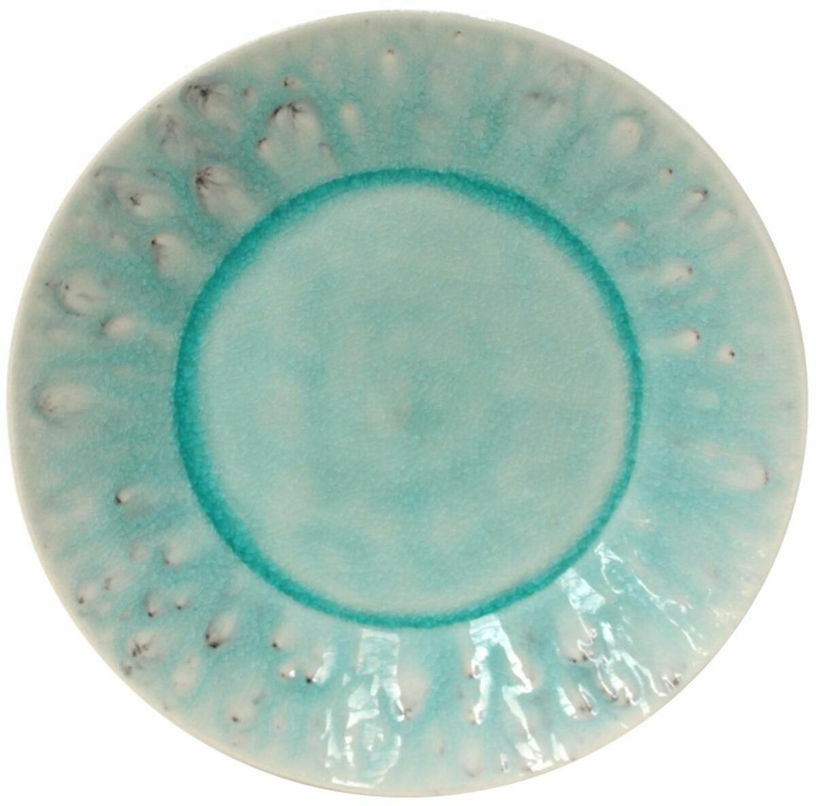 Assiette turquoise 21 cm Madeira - Costa Nova - The Cool Republic