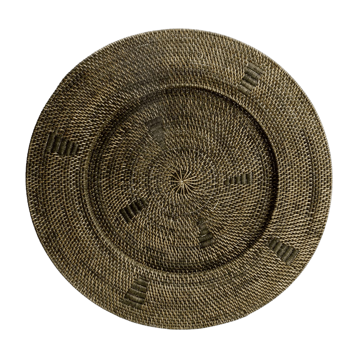 Assiette XL brun Jasmine - Bazar Bizar - The Cool Republic