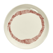 Assiette XS blanche avec motif rouge Feast - Serax - The Cool Republic