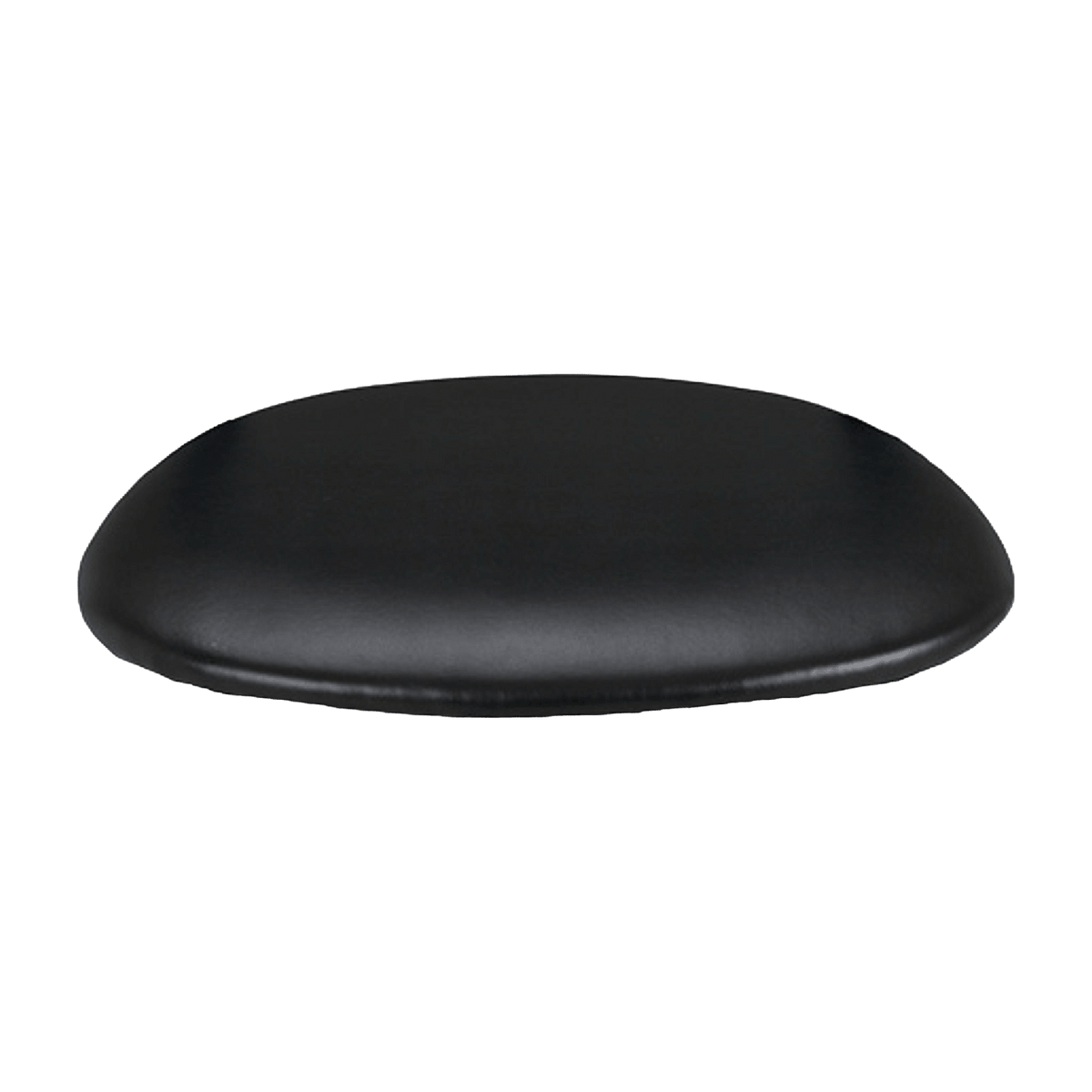 Assise de chaise en cuir reconstitué noir Rainbow - Hans k - The Cool Republic