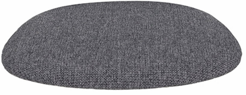 Assise de chaise en tissu gris étincelant Rainbow - Hans k - The Cool Republic