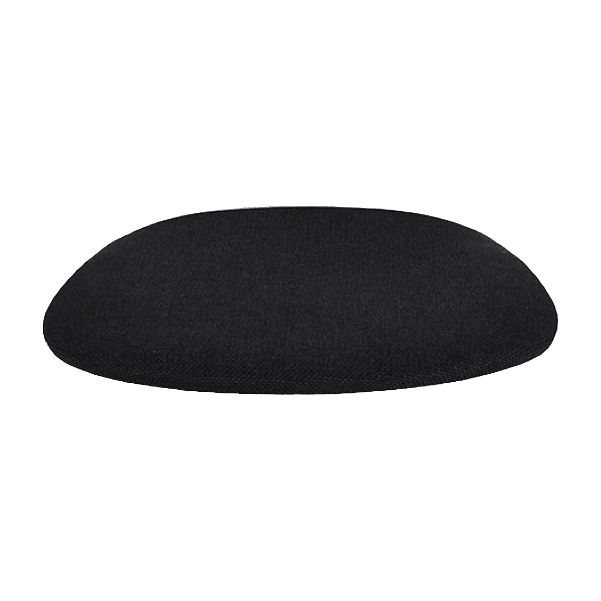 Assise de chaise en tissu noir Rainbow - Hans k - The Cool Republic