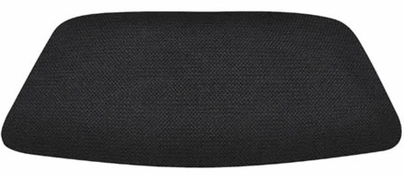 Assise de chaise en tissu noir Verona - Hans K - The Cool Republic