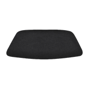 Assise de chaise en tissu noir Verona - Hans K - The Cool Republic