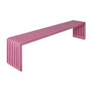 Slatted Bench Hot Pink L - HKliving - The Cool Republic