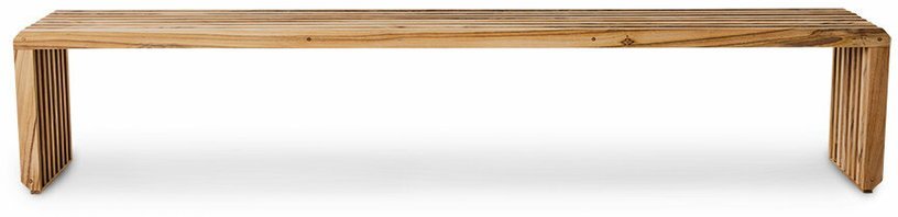 Banc à lattes en teck 180X27 Cm - HKLIVING - The Cool Republic