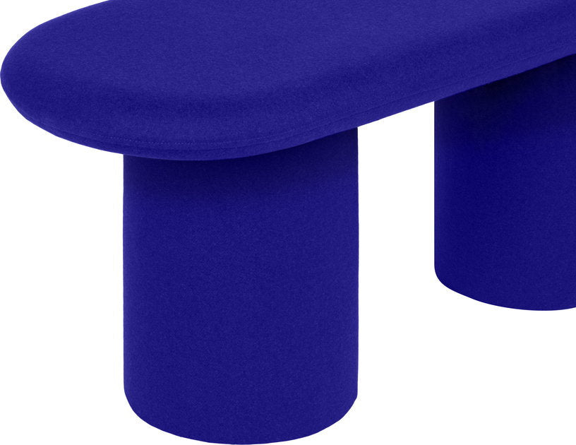 Banc avec laine myrtille douce Rull - noo.ma - The Cool Republic