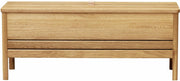 Banc avec rangement en chêne naturel 111 cm A Line - Form & Refine - The Cool Republic