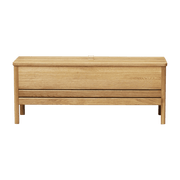 Banc avec rangement en chêne naturel 111 cm A Line - Form & Refine - The Cool Republic