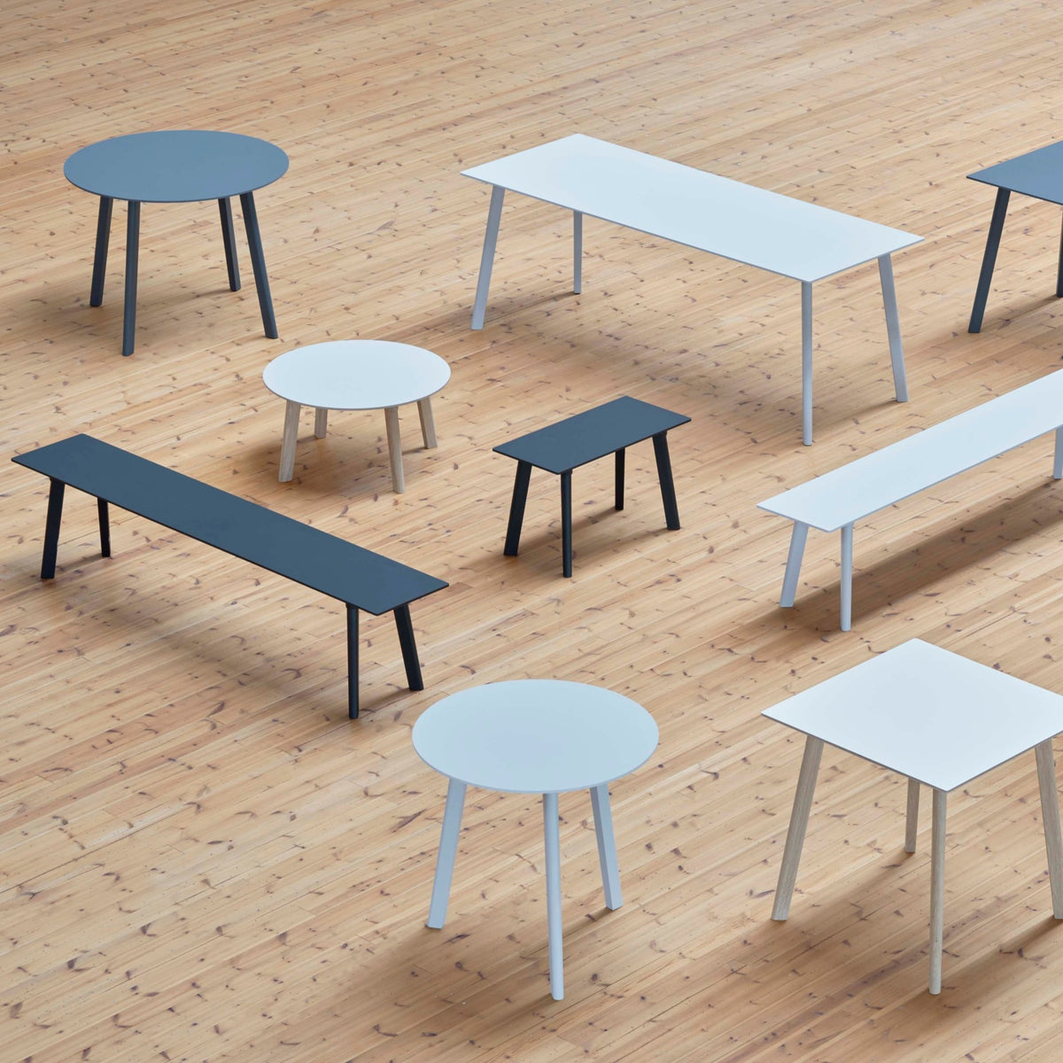 Banc blanc 200 cm CPH Deux 215 - HAY - The Cool Republic