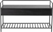 Banc coffre en manguier noir Abelone - Bloomingville - The Cool Republic