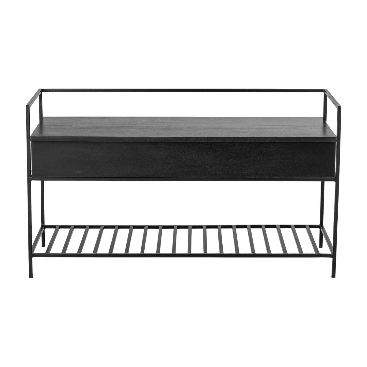 Banc coffre en manguier noir Abelone - Bloomingville - The Cool Republic