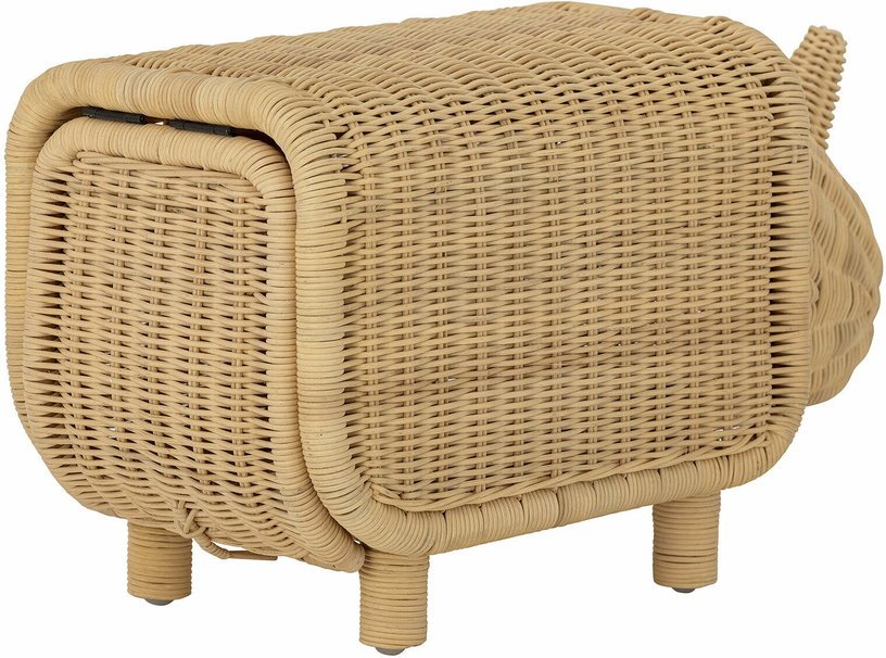 Banc coffre rhinocéros en rotin Soffe - Bloomingville Mini - The Cool Republic