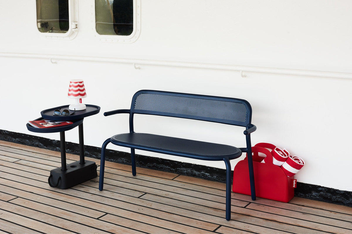 Anthracite garden bench Toni Bankski - Fatboy - The Cool Republic