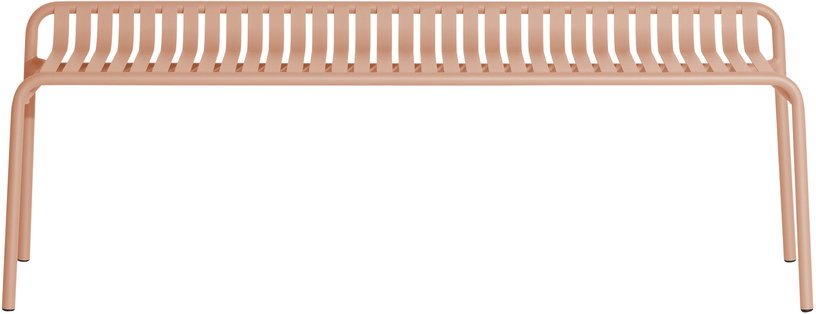 Banc de jardin bas rose blush Week - end - Petite Friture - The Cool Republic