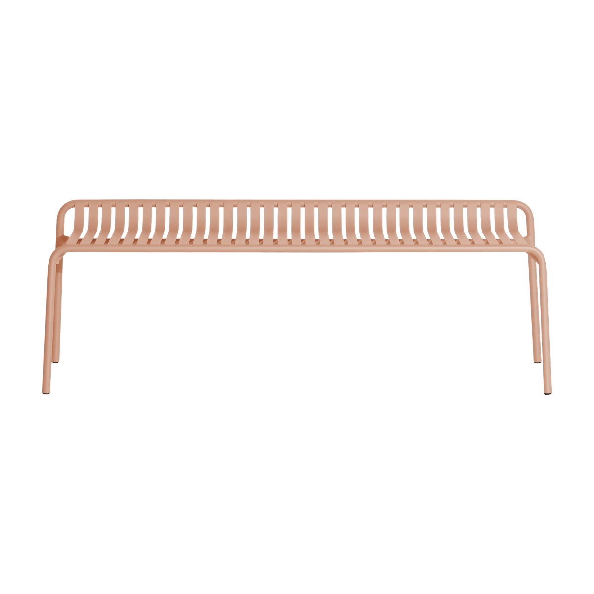Banc de jardin bas rose blush Week-end - Petite Friture - The Cool Republic