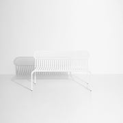 Banc de jardin blanc Week - End - Petite Friture - The Cool Republic