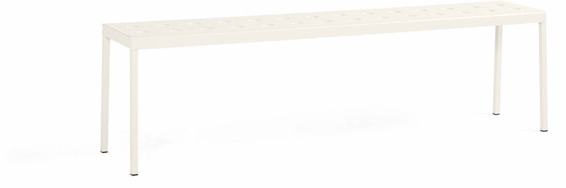 Banc de jardin en acier beige 165 cm Balcony - HAY - The Cool Republic