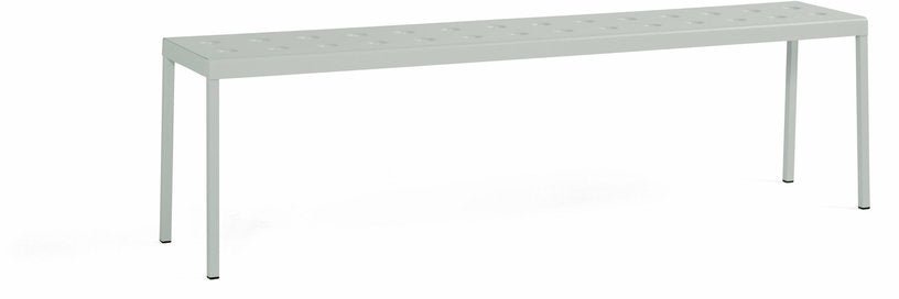 Banc de jardin en acier vert pastel 165 cm Balcony - HAY - The Cool Republic