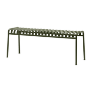 Banc de jardin en métal olive Palissade - HAY - The Cool Republic