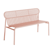 Banc de jardin rose blush Week-End - Petite Friture - The Cool Republic