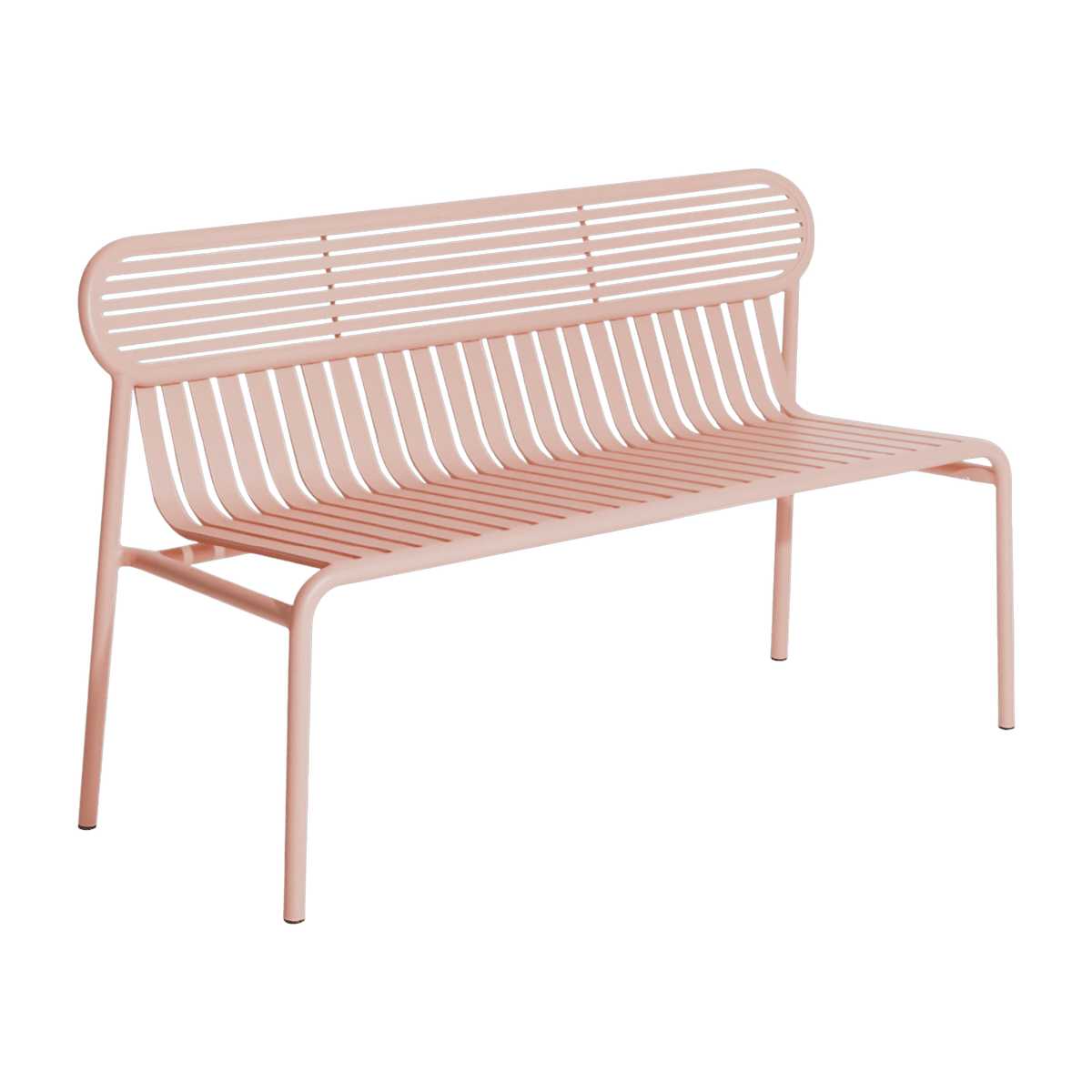 Banc de jardin rose blush Week-End - Petite Friture - The Cool Republic
