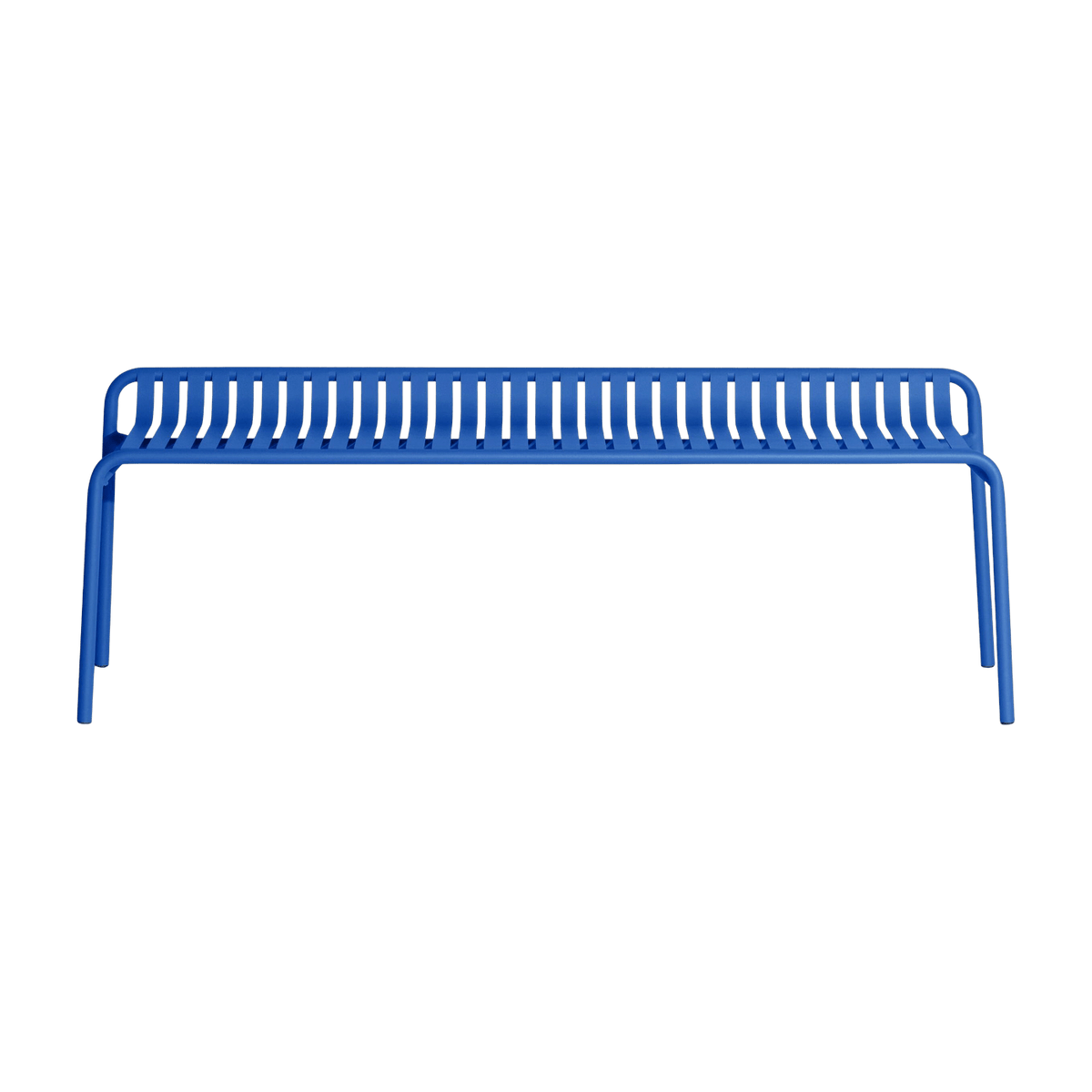 Banc de jardin sans dossier bleu 156 x 48 cm Week-end - The Cool Republic