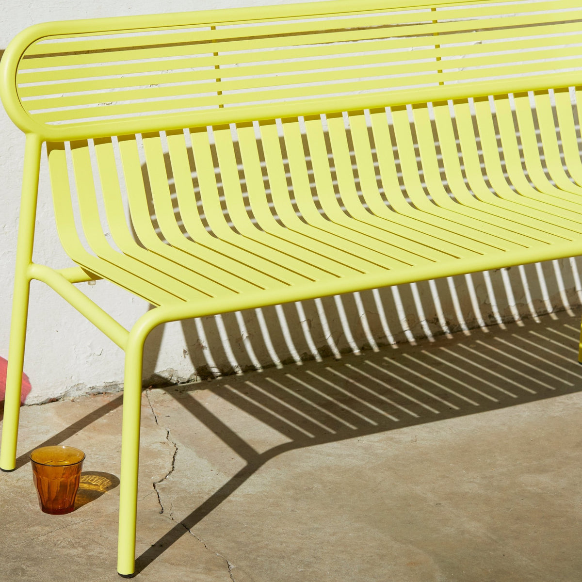 Banc de jardin vert jade Week - End - Petite Friture - The Cool Republic