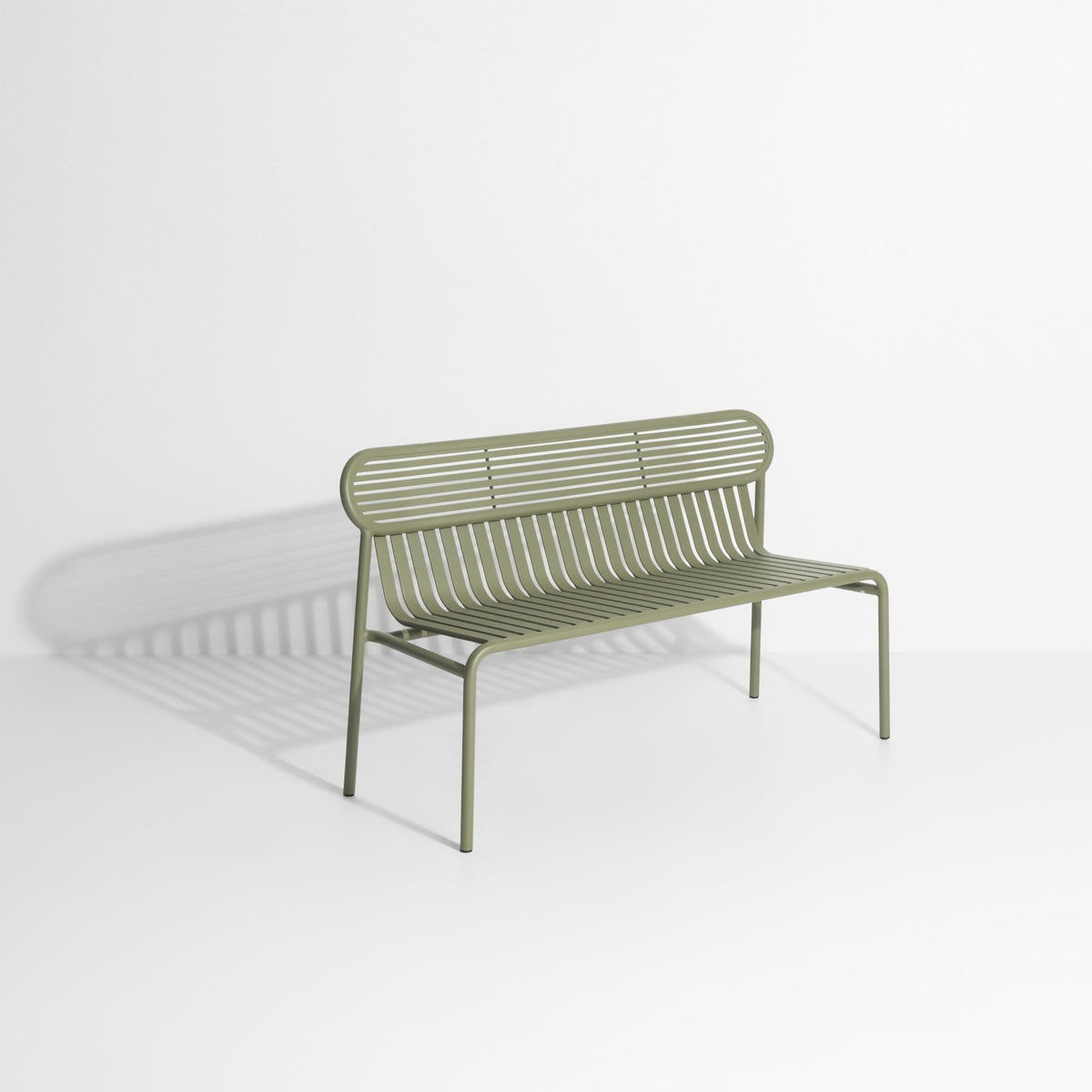 Banc de jardin vert jade Week - End - Petite Friture - The Cool Republic