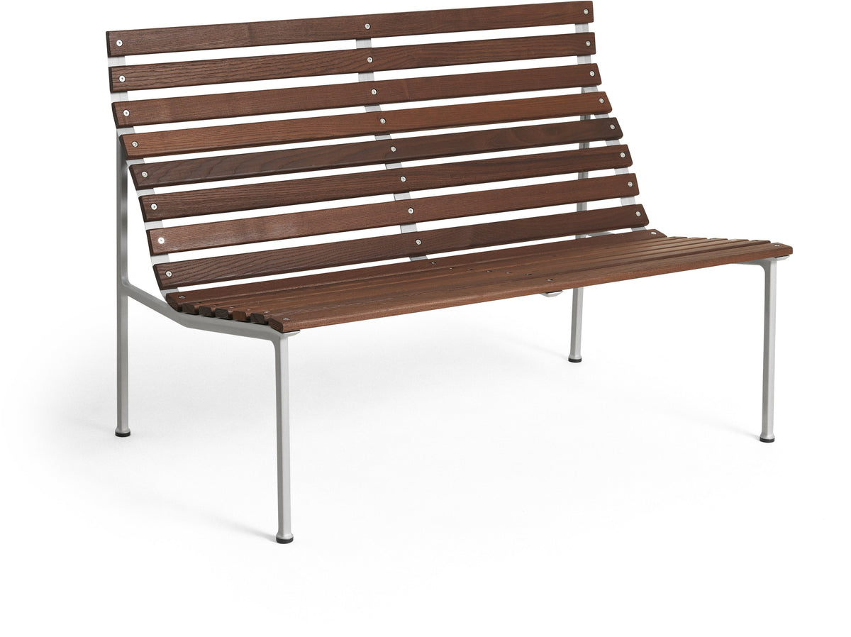 Traverse Banco Lounge de fresno aceitado y aluminio 114x70x80cm - Hay