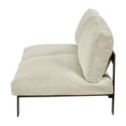 Banc d'intérieur deux places avec coussins couleur ivoire 182 X 91 X 58 B. Mombaers - Serax - The Cool Republic