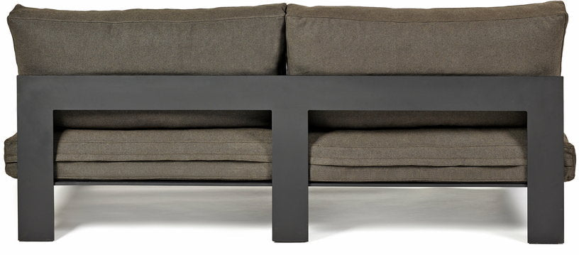 Banc d'intérieur deux places avec coussins couleur sépia 182x91x58 B. Mombaers - Serax - The Cool Republic