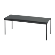 Banc en aluminium noir August - Serax - The Cool Republic