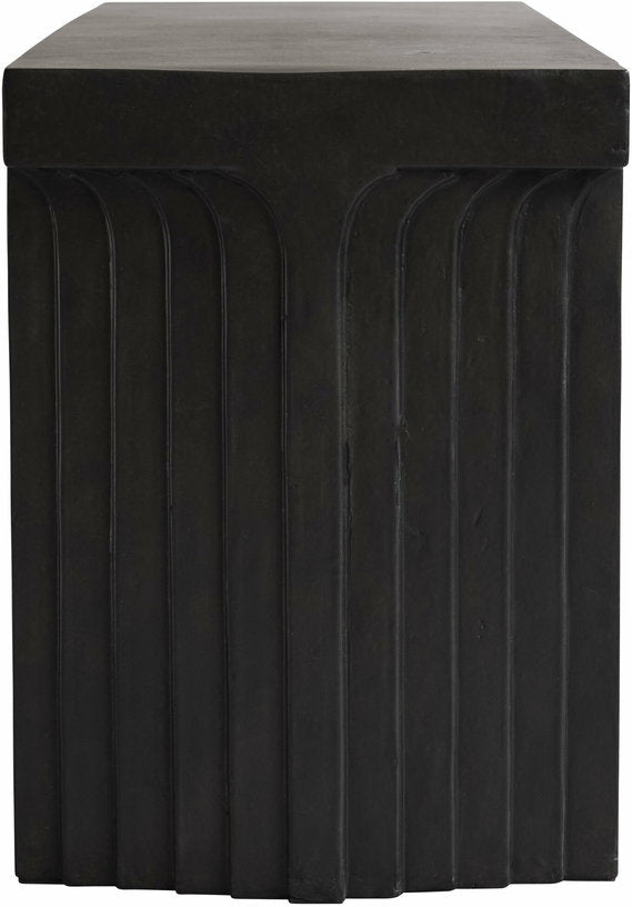 Banc en béton noir café 120 x 35 cm Arc - 101 Copenhagen - The Cool Republic