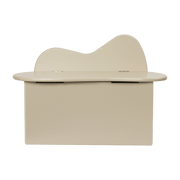Banc en bois beige 75x38x51cm Slope - Ferm Living - The Cool Republic