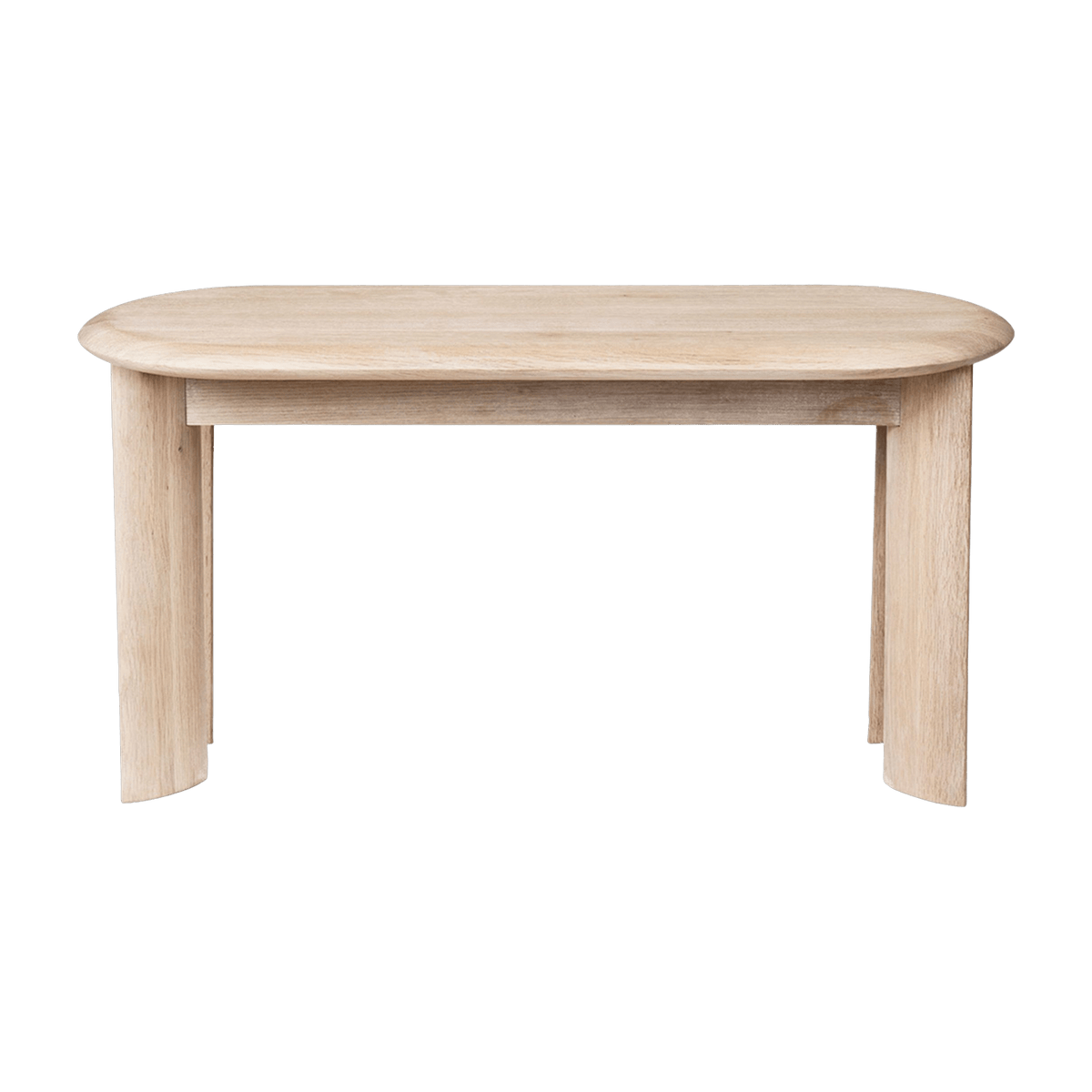 Banc en bois blanc huilé Bevel - Ferm Living - The Cool Republic
