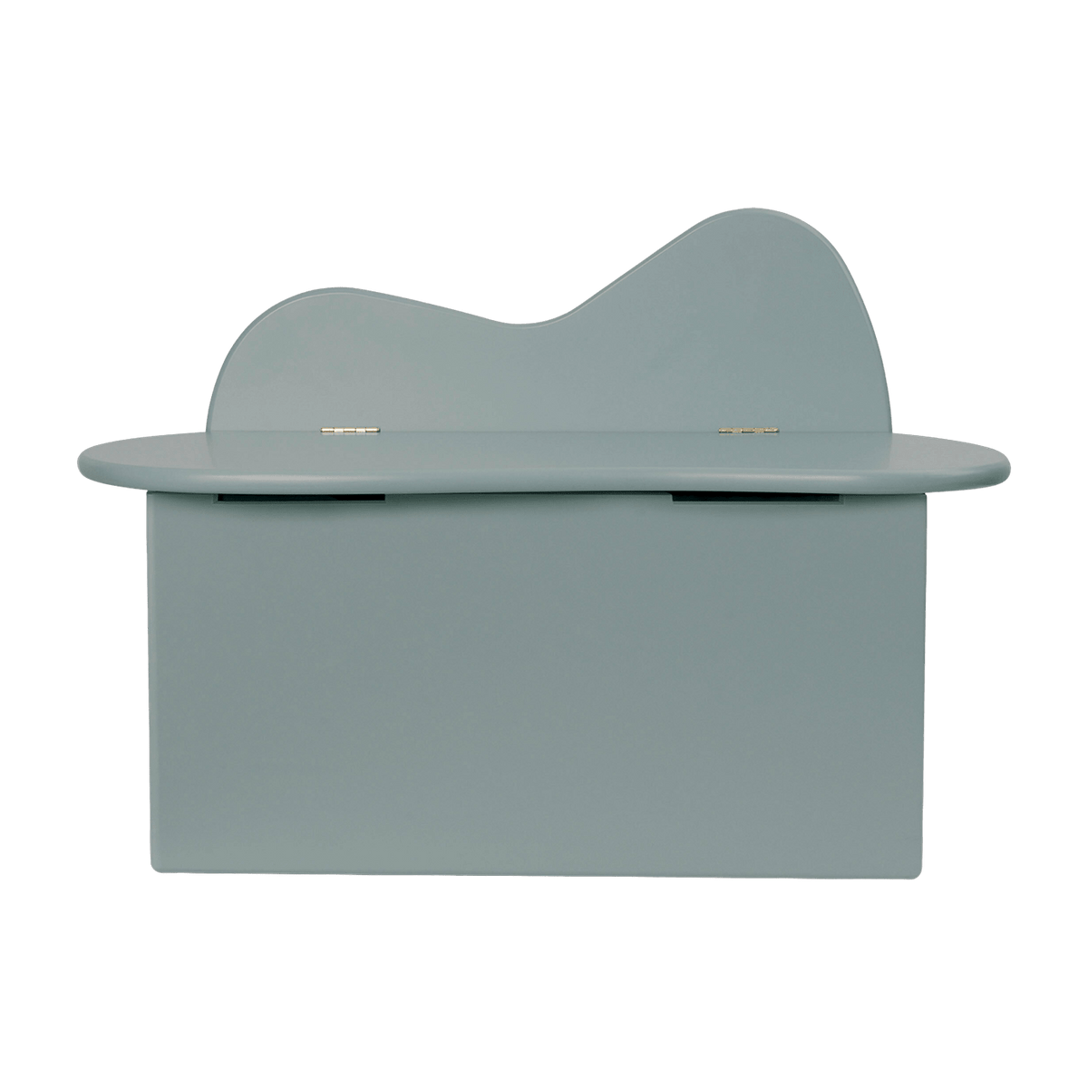 Banc en bois bleu orage 75x38x51 cm Slope - Ferm Living - The Cool Republic