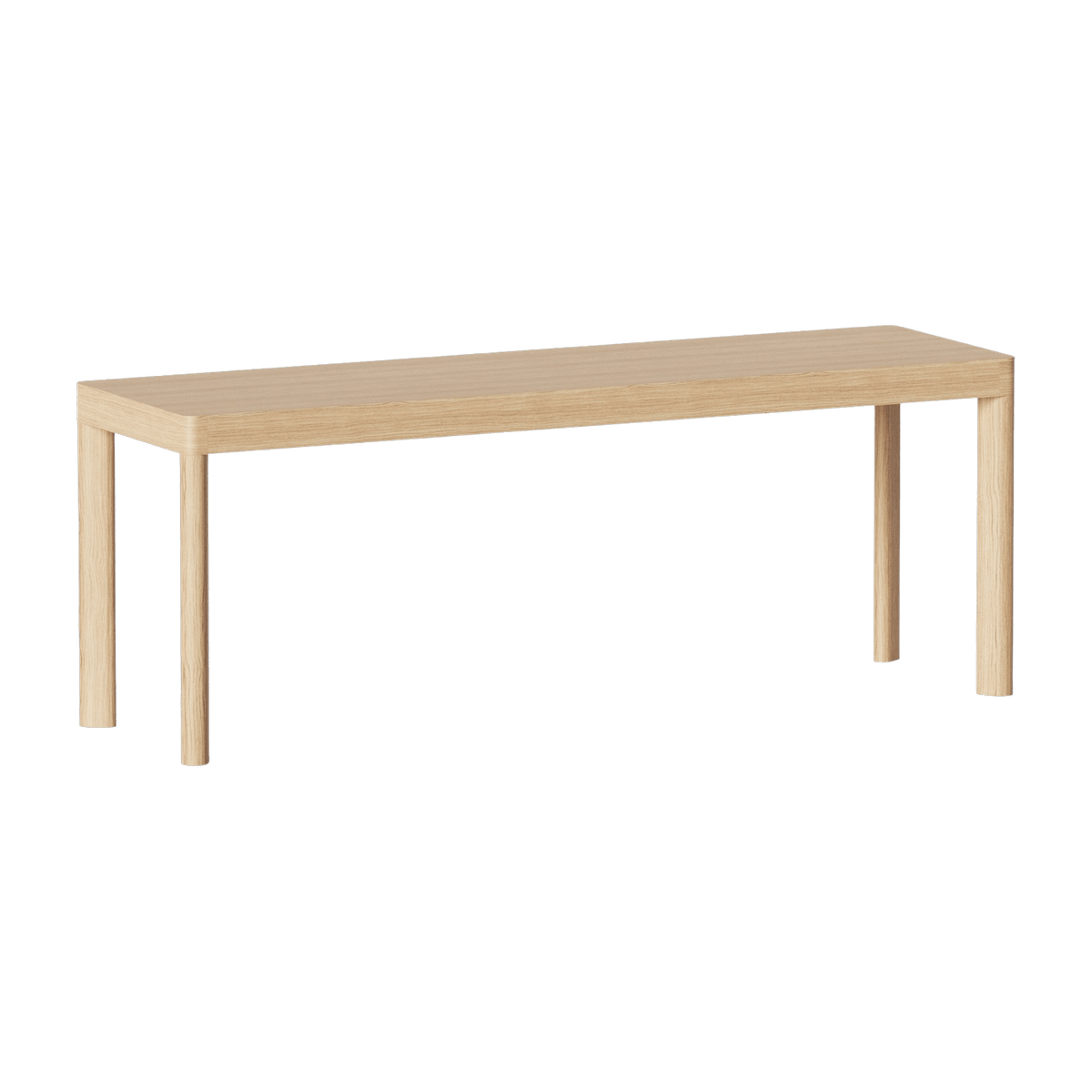 Banc en bois de chêne naturel Galta 120 - Kann Design - The Cool Republic