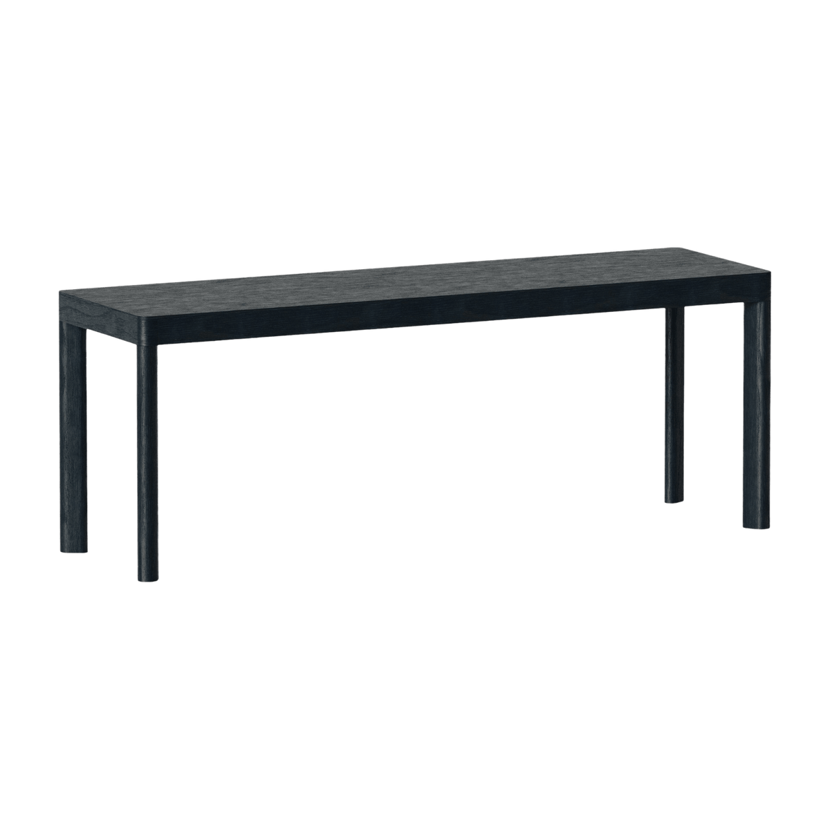 Banc en bois de chêne noir Galta 120 - Kann Design - The Cool Republic