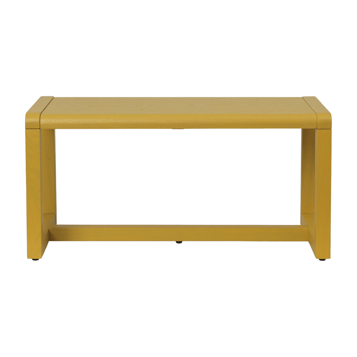 Banc en bois de frêne jaune 30 x 65 cm Little Architect - Ferm Living - The Cool Republic