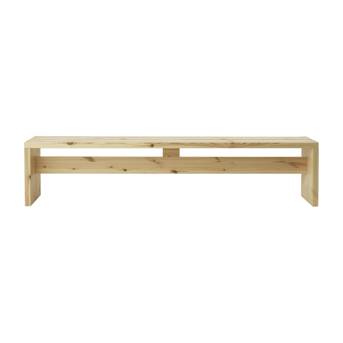 Banc en bois de pin 200 x 40 cm Stretch - Normann Copenhagen - The Cool Republic