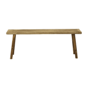 Banc en bois naturel Nadi 120 cm - House Doctor - The Cool Republic