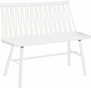 Banc en bouleau blanc ZigZag - Hans K - The Cool Republic